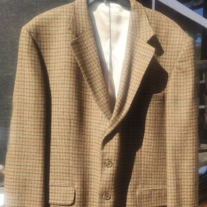 Vintage Stafford Wool Blazer | Ivy, Dark Academia | Heritage Length | USA, 44R